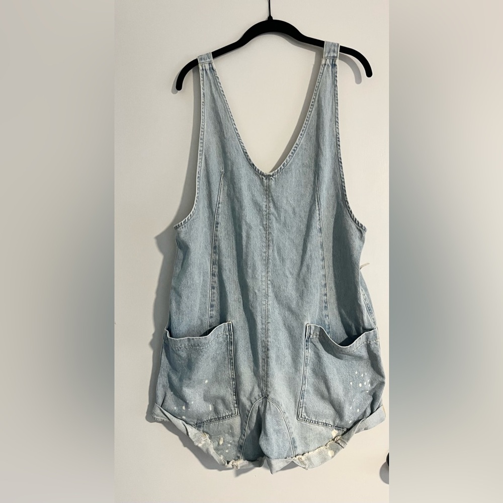 NWT we the free high roller overalls size medium